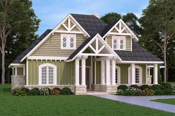 ExteriorPhoto for House Plan #488391