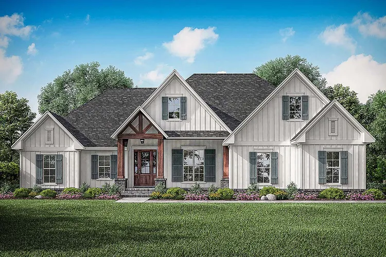 Full Rendering for House Plan #308532