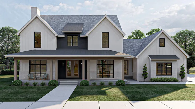 Full Rendering for House Plan #708473