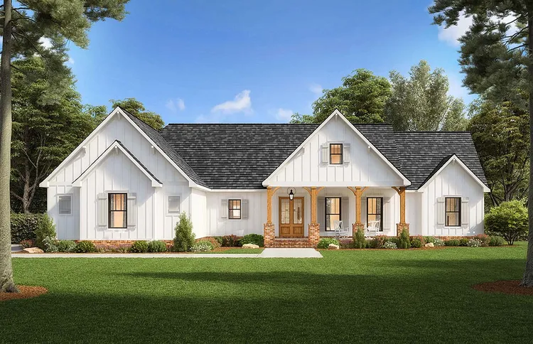 Full Rendering for House Plan #900322