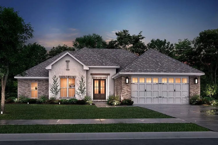 Full Rendering for House Plan #309991