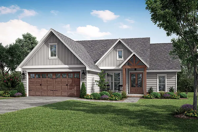 Full Rendering for House Plan #308281