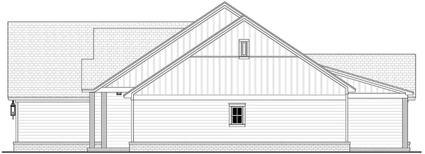 Right Elevation for House Plan #308281