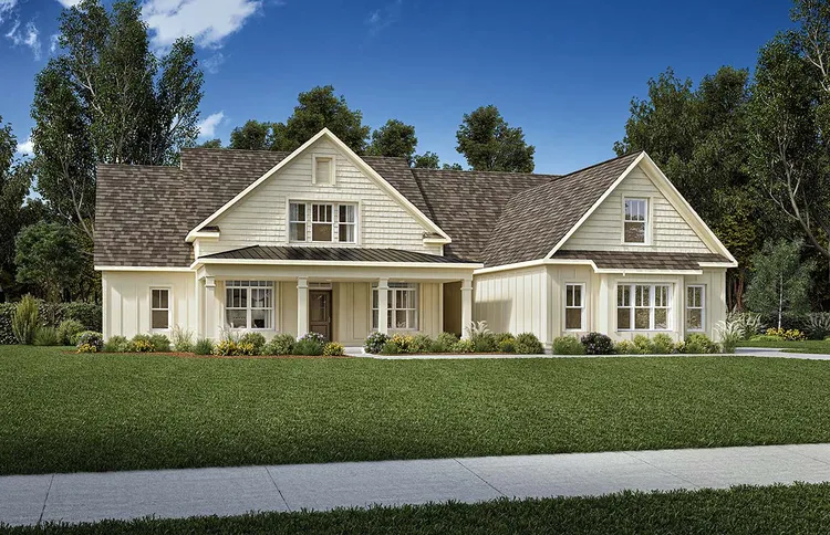 Full Rendering for House Plan #718082