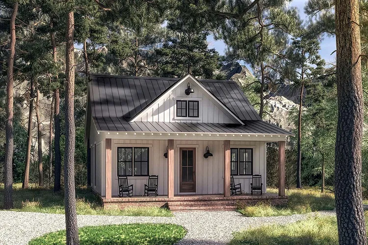 Full Rendering for House Plan #300690