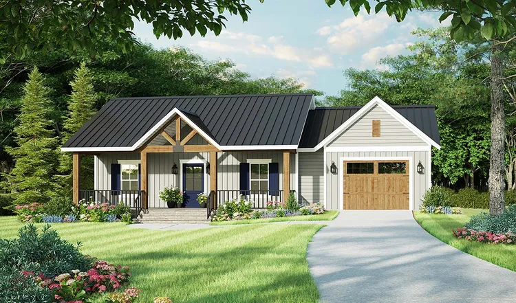 Full Rendering for House Plan #210945
