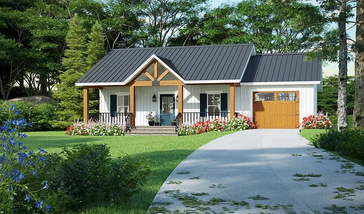 Full Rendering for House Plan #210915