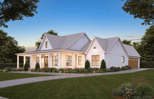 Right Elevation for House Plan #905802