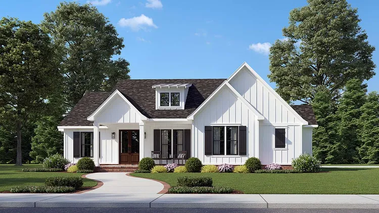 Full Rendering for House Plan #906761