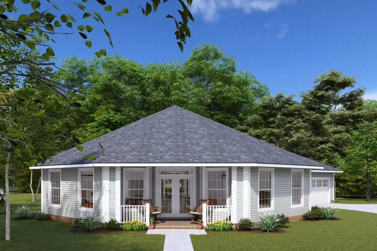 Full Rendering for House Plan #243971
