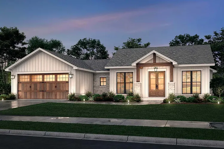 Full Rendering for House Plan #309951