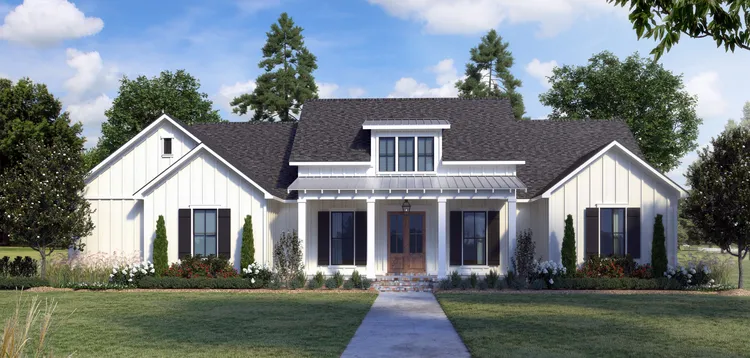 Full Rendering for House Plan #904322