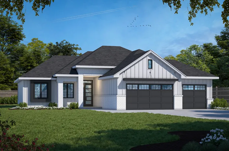 Full Rendering for House Plan #159791