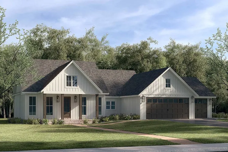 Full Rendering for House Plan #307971