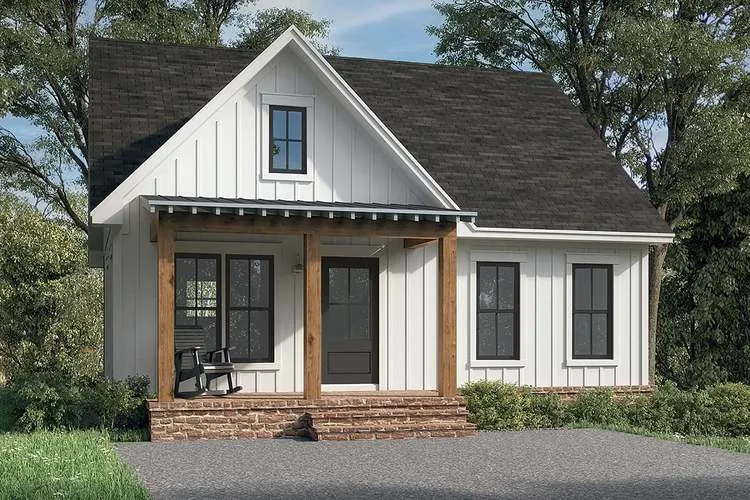 Full Rendering for House Plan #301890