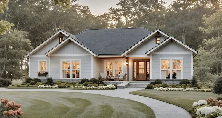 Full Rendering for House Plan #211351