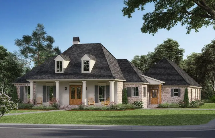 Full Rendering for House Plan #906832