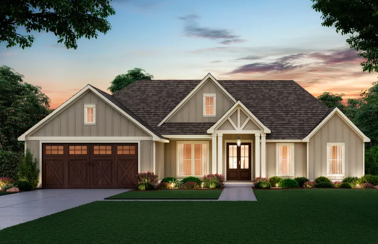 Full Rendering for House Plan #909881