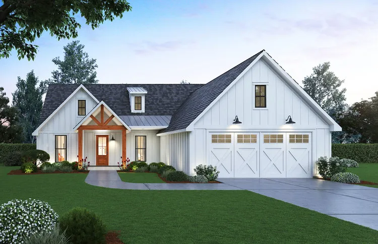 Full Rendering for House Plan #904181