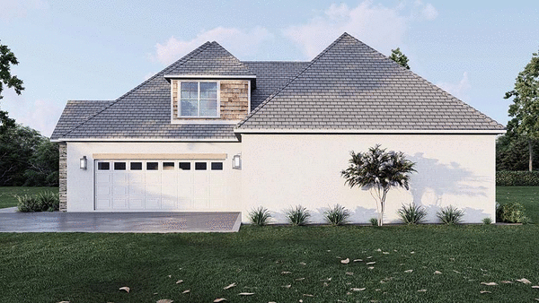 Right Elevation for House Plan #319912