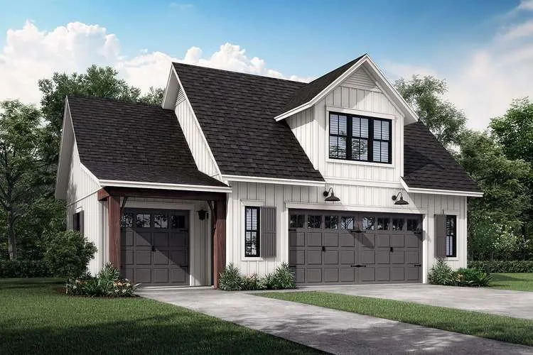 Full Rendering for House Plan #305851