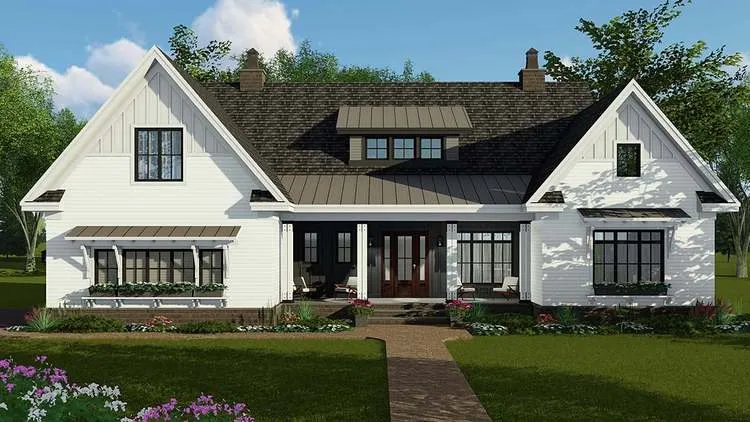 Full Rendering for House Plan #284152