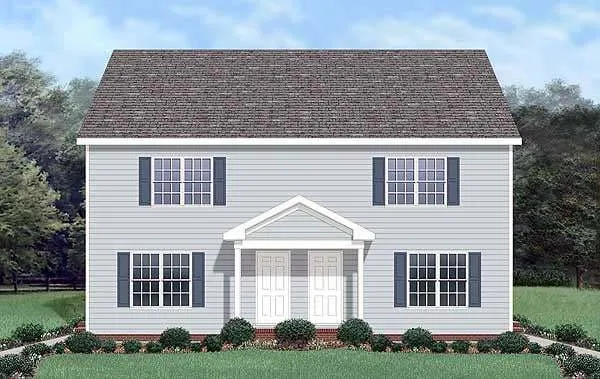 Full Rendering for House Plan #650652