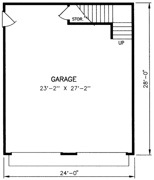 Main Floor Plan for House Plan #652760