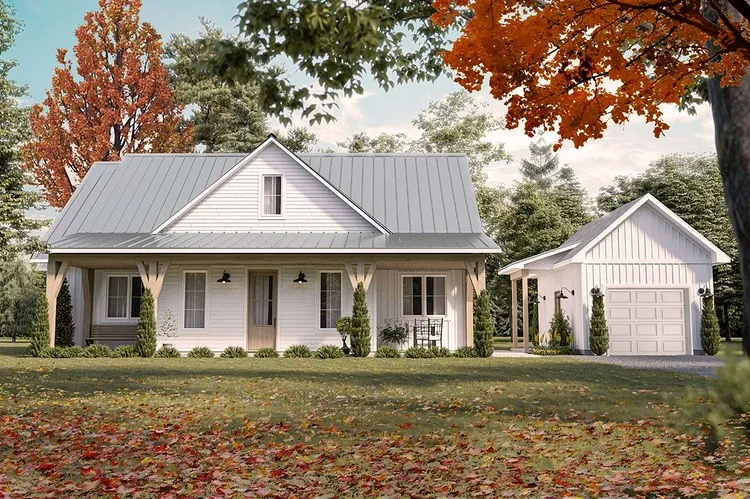 Full Rendering for House Plan #145251