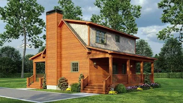 ExteriorPhoto for House Plan #319301