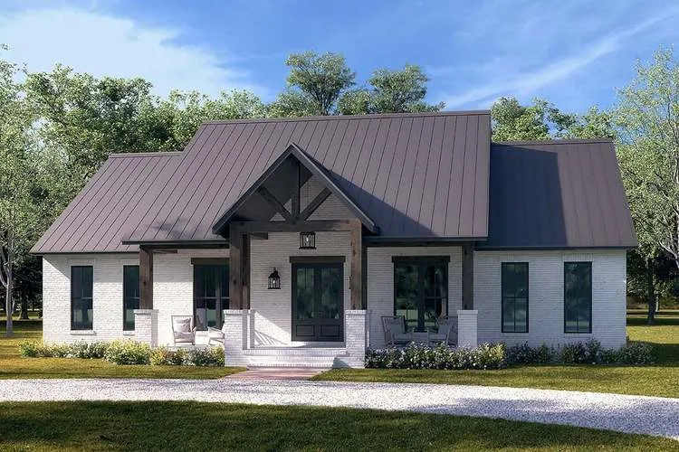 Full Rendering for House Plan #300042