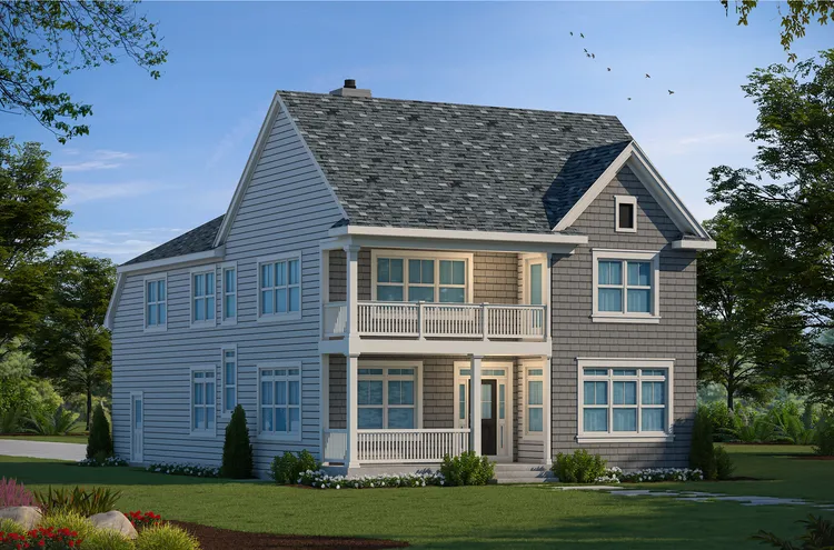 Full Rendering for House Plan #155233