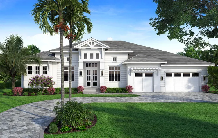 Full Rendering for House Plan #778183