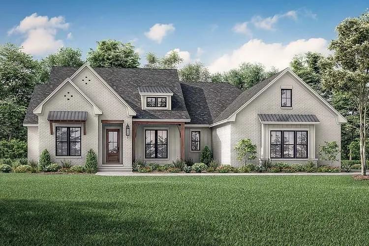 Full Rendering for House Plan #308062