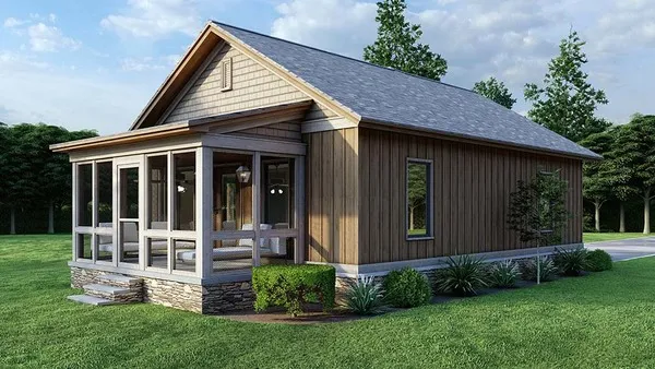 ExteriorPhoto for House Plan #311701