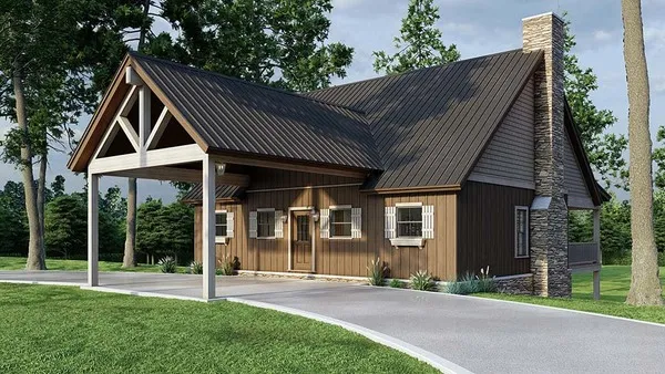 ExteriorPhoto for House Plan #315522