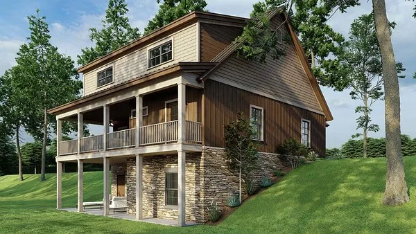 ExteriorPhoto for House Plan #315522