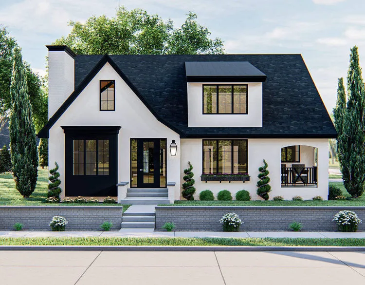 Full Rendering for House Plan #709632