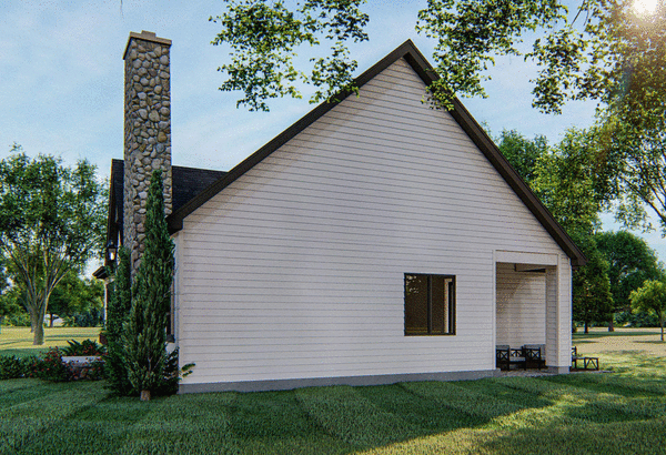 Right Elevation for House Plan #706941