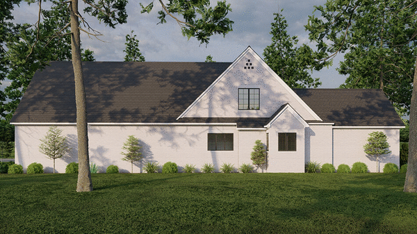 Right Elevation for House Plan #318992