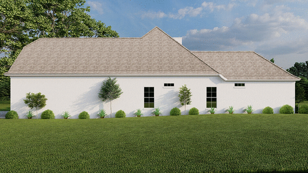 Right Elevation for House Plan #315652