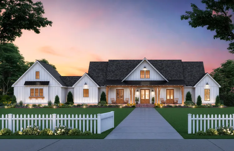Full Rendering for House Plan #901252