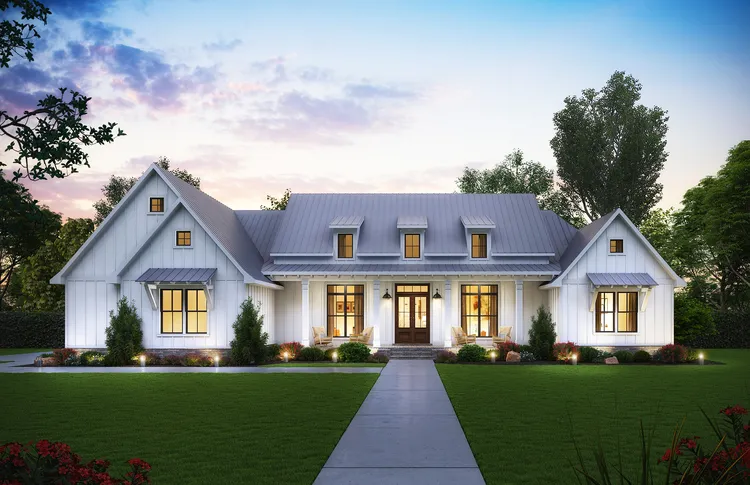 Full Rendering for House Plan #904152