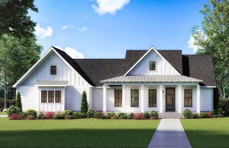 Full Rendering for House Plan #907771