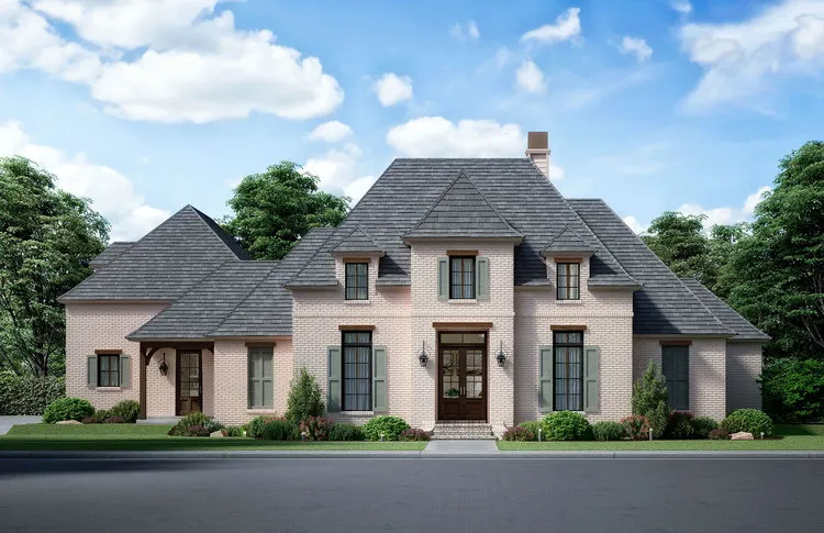 Full Rendering for House Plan #905873