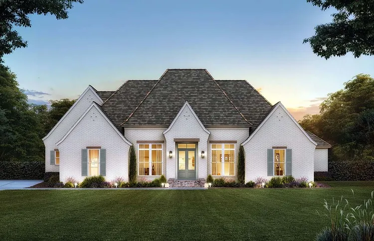 Full Rendering for House Plan #906662