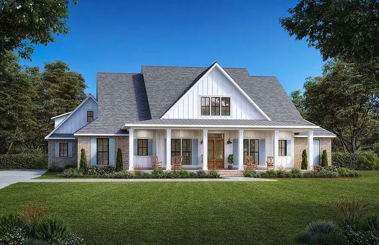 Full Rendering for House Plan #909443