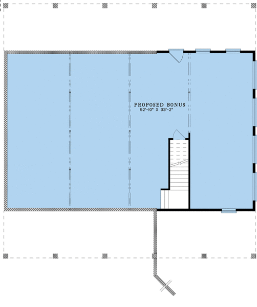 Basement Plan for House Plan #311672