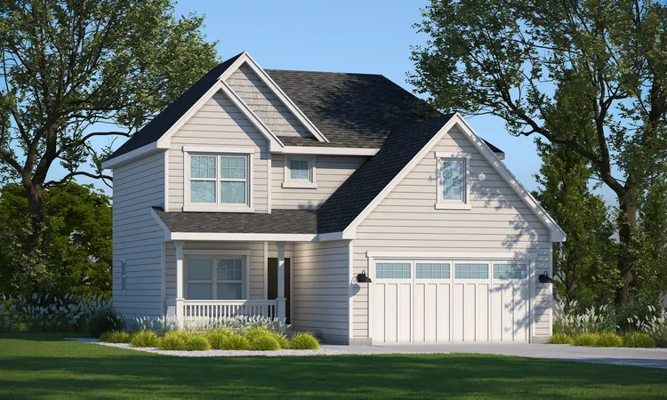 Full Rendering for House Plan #150641