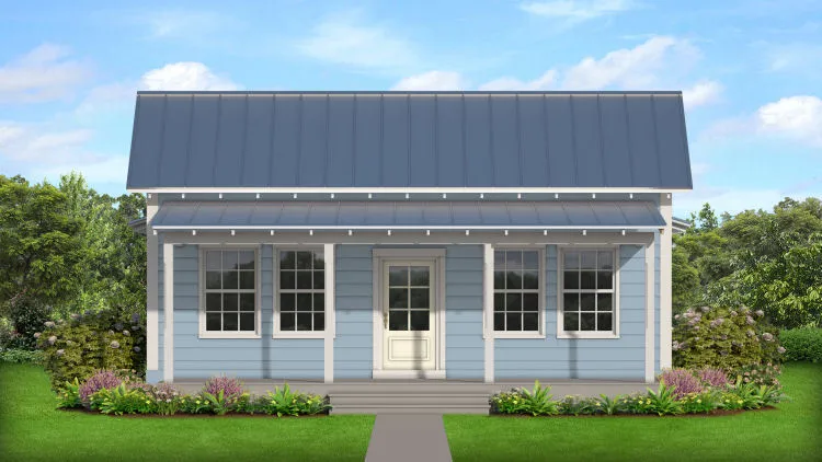 Full Rendering for House Plan #824601